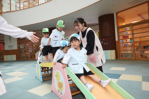 エンゼルドームでサーキット　こあら・ぱんだ・ことり