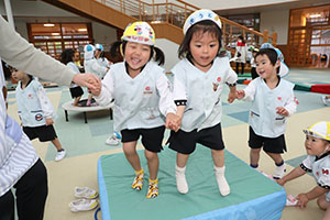 エンゼルドームでサーキット　こあら・ぱんだ・ことり