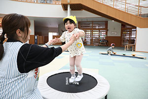 エンゼルドームでサーキット　ひよこ・あひる・ぺんぎん