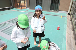 色水遊び　楽しかったね　B・D