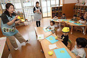 そらまめの制作　　あひる