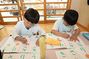 谷口先生の習字教室　年長