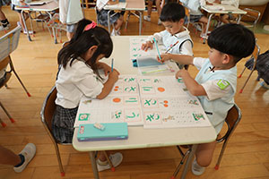 谷口先生の習字教室　年長