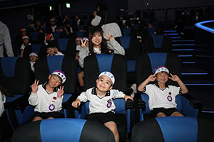 プラネタリウム見学　　たくさんの星がきれいだったね　C・D・E　