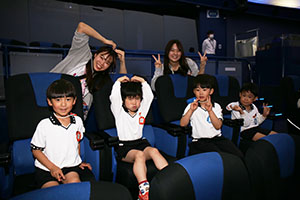 プラネタリウム見学　　たくさんの星がきれいだったね　C・D・E　