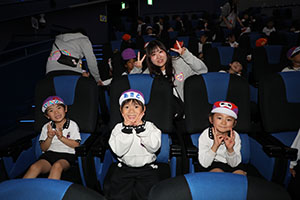 プラネタリウム見学　　たくさんの星がきれいだったね　C・D・E　