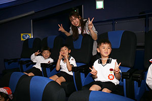 プラネタリウム見学　　たくさんの星がきれいだったね　C・D・E　