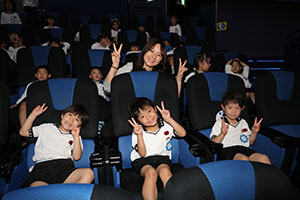 プラネタリウム見学　　たくさんの星がきれいだったね　C・D・E　