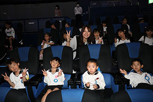 プラネタリウム見学　　たくさんの星がきれいだったね　C・D・E　