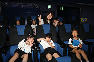 プラネタリウム見学　　たくさんの星がきれいだったね　C・D・E　