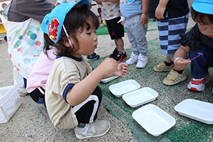 シャボン玉楽しかったね　あひる・ぺんぎん