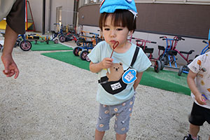 シャボン玉楽しかったね　あひる・ぺんぎん
