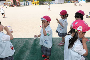 シャボン玉楽しかったね　ばら