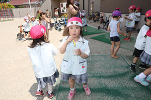 シャボン玉楽しかったね　ばら