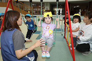 サーキット遊び　ひよこ・あひる・ぺんぎん
