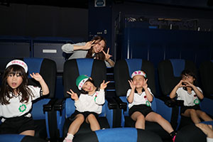プラネタリウム見学　　たくさんの星がきれいだったね　A・B　NO．2