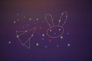 プラネタリウム見学　　たくさんの星がきれいだったね　A・B　NO．2