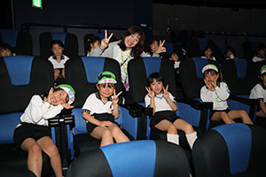 プラネタリウム見学　　たくさんの星がきれいだったね　A・B　NO．2
