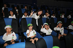 プラネタリウム見学　　たくさんの星がきれいだったね　A・B　NO．2