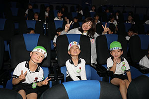 プラネタリウム見学　　たくさんの星がきれいだったね　A・B　NO．2