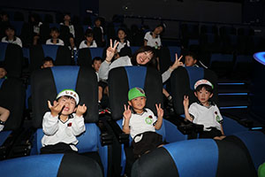 プラネタリウム見学　　たくさんの星がきれいだったね　A・B　NO．2