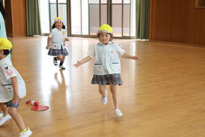 ボール取り競争　ひまわり