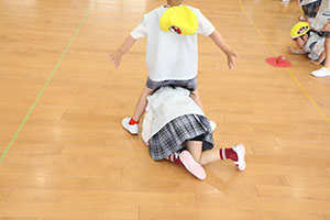 ボール取り競争　ひまわり
