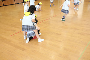 ボール取り競争　ひまわり