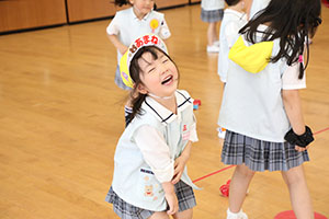 ボール取り競争　ひまわり
