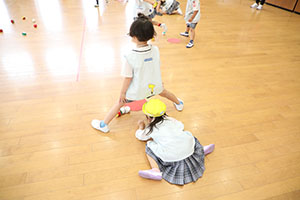 ボール取り競争　ひまわり