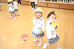 ボール取り競争　ひまわり