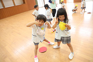 ボール取り競争　ひまわり