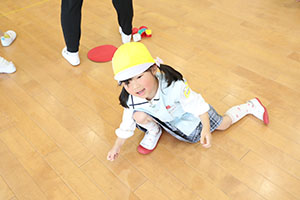 ボール取り競争　ひまわり