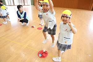 ボール取り競争　ひまわり