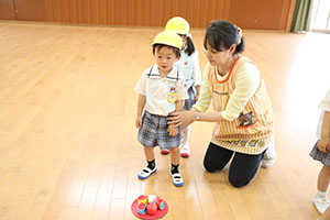 ボール取り競争　ひまわり