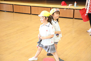 ボール取り競争　ひまわり