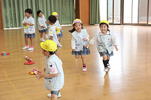 ボール取り競争　ひまわり