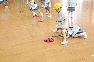 ボール取り競争　ひまわり