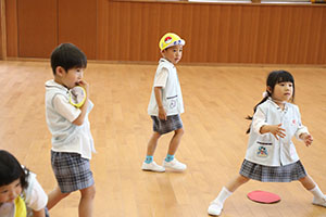 ボール取り競争　ひまわり