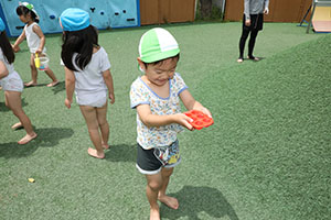 泥んこ遊び　ことり・さくら