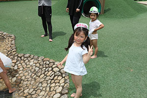 泥んこ遊び　ことり・さくら