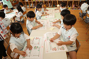 数のワーク　ひまわり