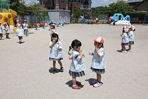 シャボン玉　楽しかったね　きりん