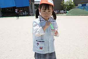 シャボン玉　楽しかったね　きりん