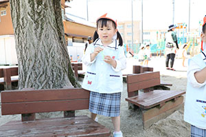 シャボン玉　楽しかったね　きりん