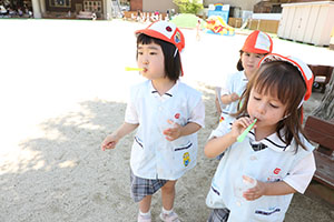 シャボン玉　楽しかったね　きりん
