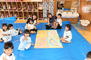絵画教室　うさぎ・りす・こあら