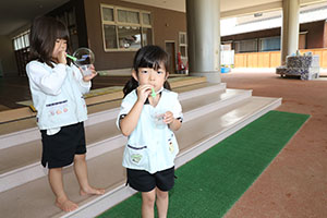 人が入れるシャボン玉に挑戦！　C・E