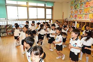 パイナポー体操頑張っています！　たんぽぽ・C・D