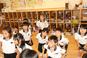 パイナポー体操頑張っています！　たんぽぽ・C・D